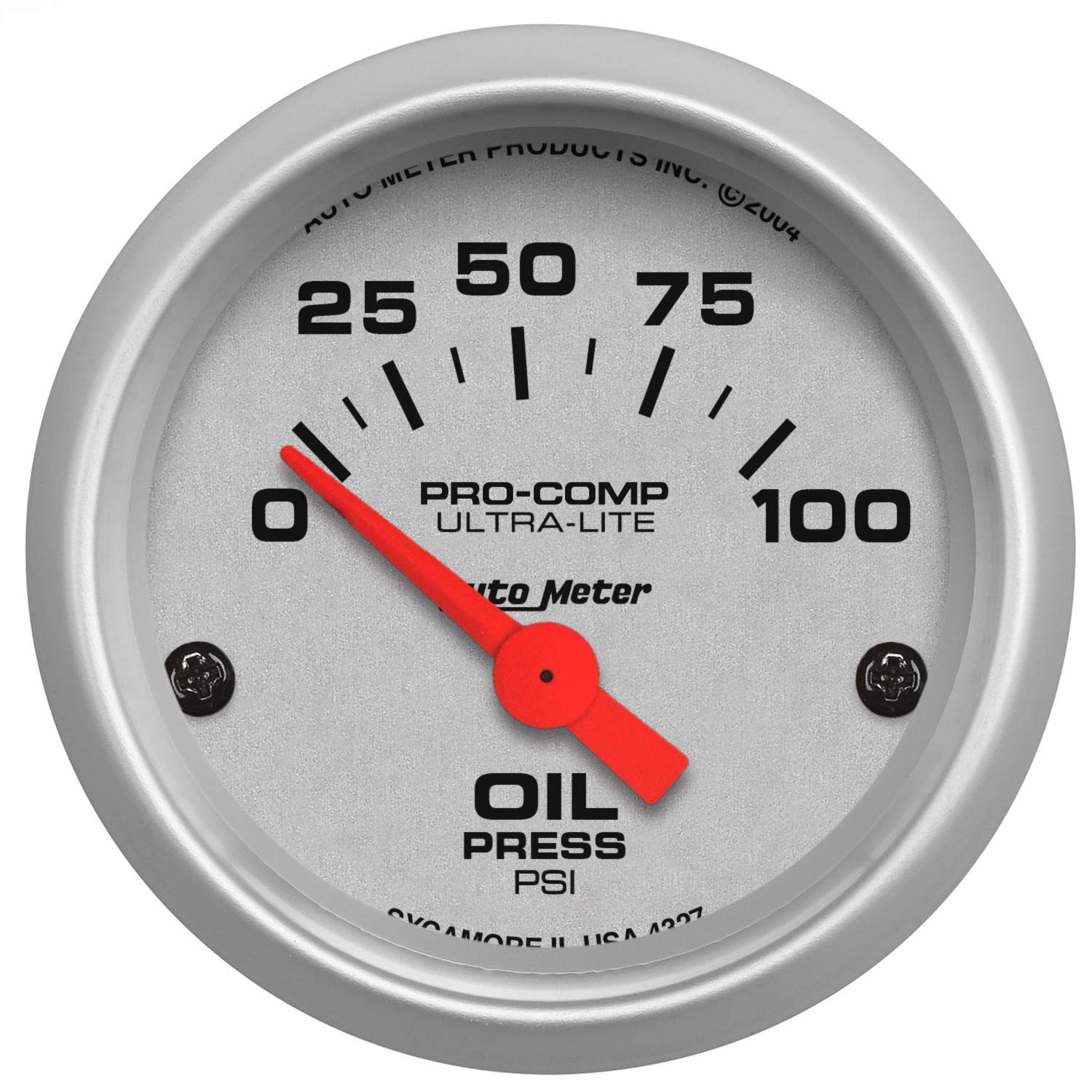 Auto Meter Gauge Kit 7032-UL, 6 Pc, Chevy TRK C/K/K5/Subrbn 67-72, Tach/Mph/Fuel/Oilp/Wtmp/Volt, Ul