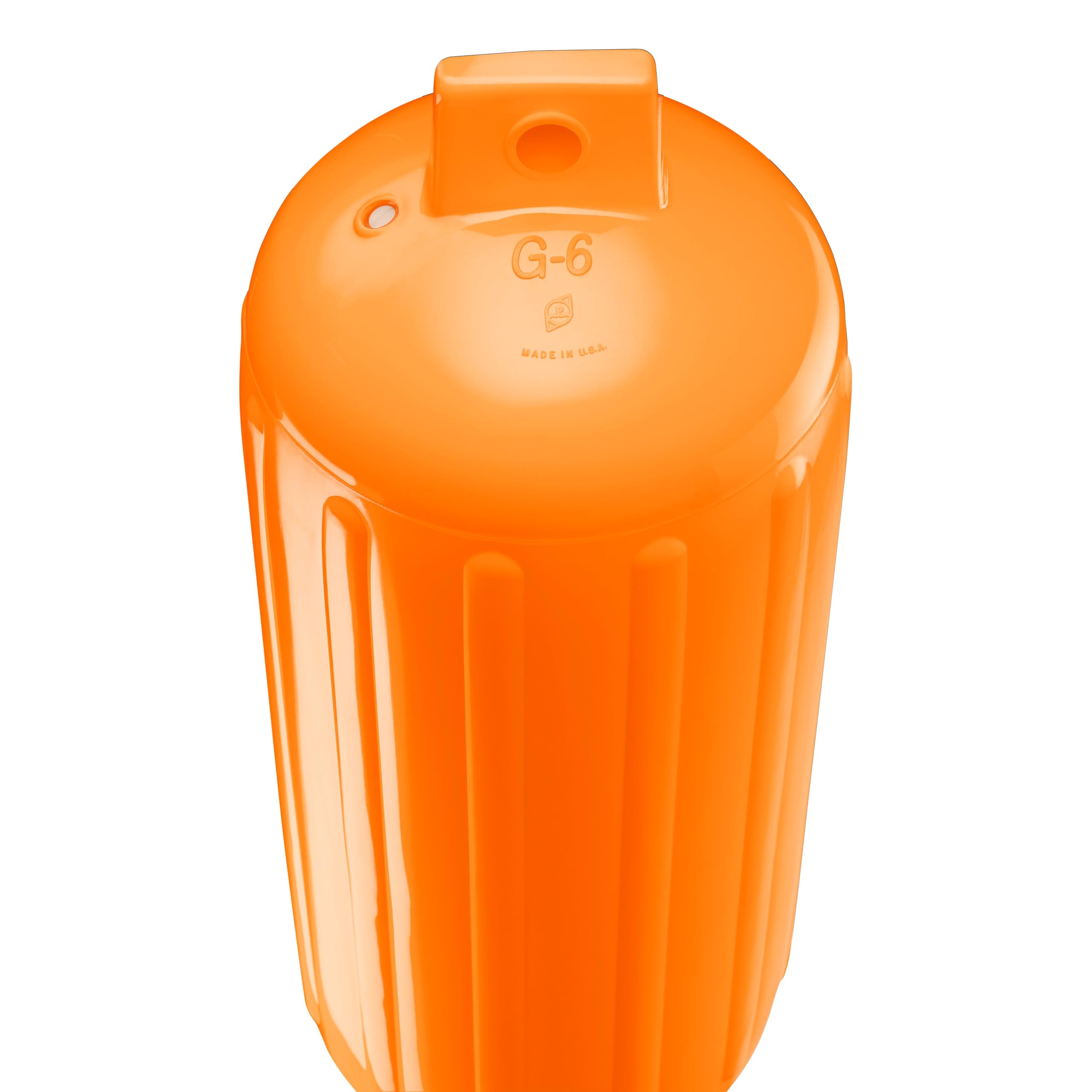 Orange Polyform G-6 Boat Fender