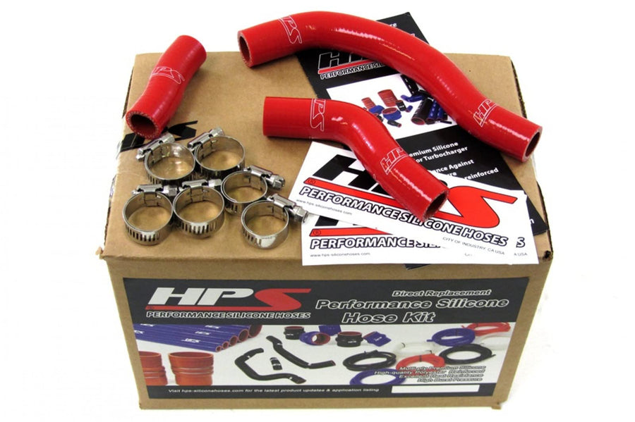 Red HPS 57-1250-RED Radiator Hose Kit Coolant