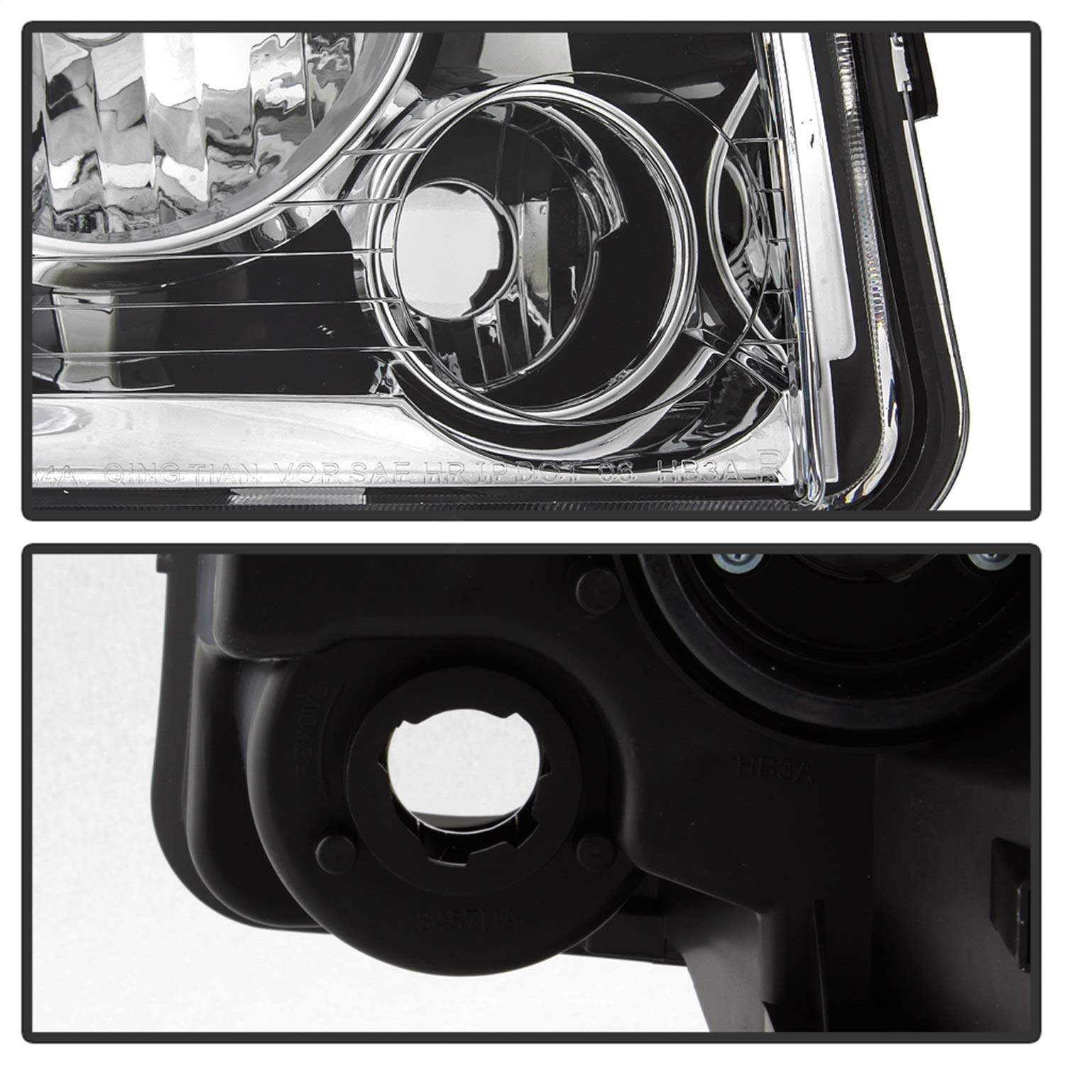 OEM Style Xtune Headlights (HD-JH-DCH05-SET-C)
