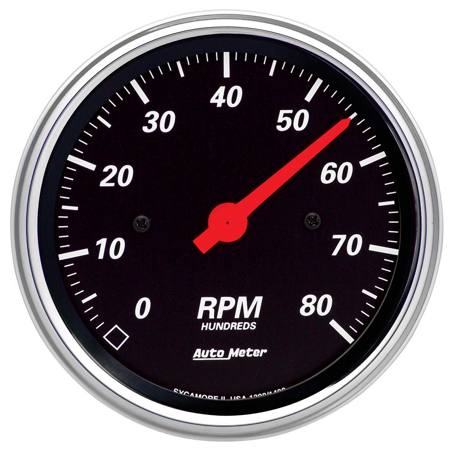 Auto Meter Gauge Kit 7031-DB, 6 Pc, Abody/Duster/Demon/Dart 70-76, Tach/Mph/Fuel/Oilp/Wtmp/Volt, Db