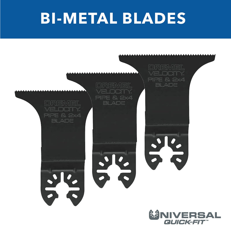 Dremel Oscillating MM494B Multitool Pipe & 2x4 Blade