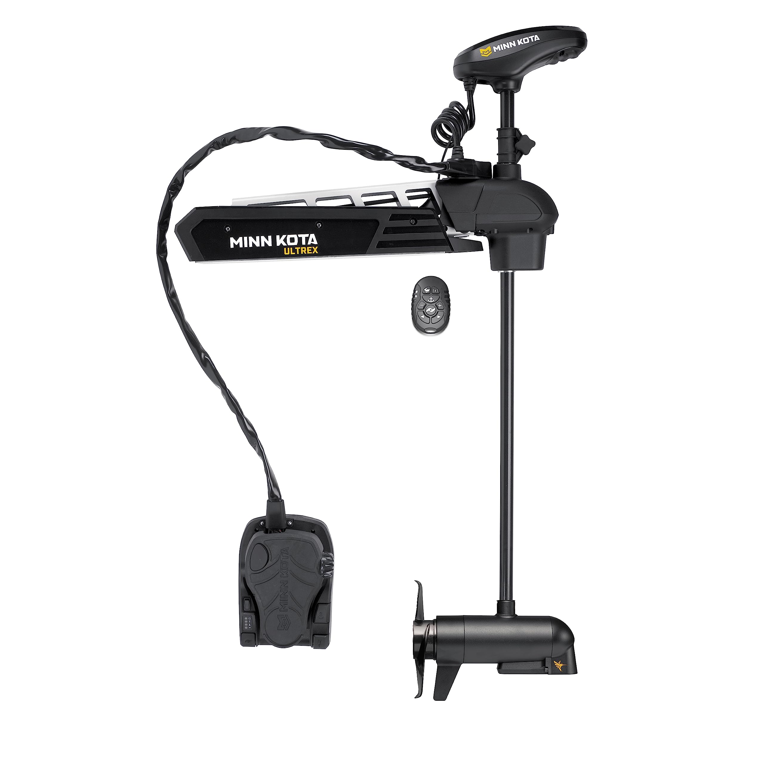 Minn Kota Bow-Mount Ultrex Electric Trolling Motor with MEGA Down Imaging – 80 Lb. Thrust, 52 in. Shaft, Freshwater