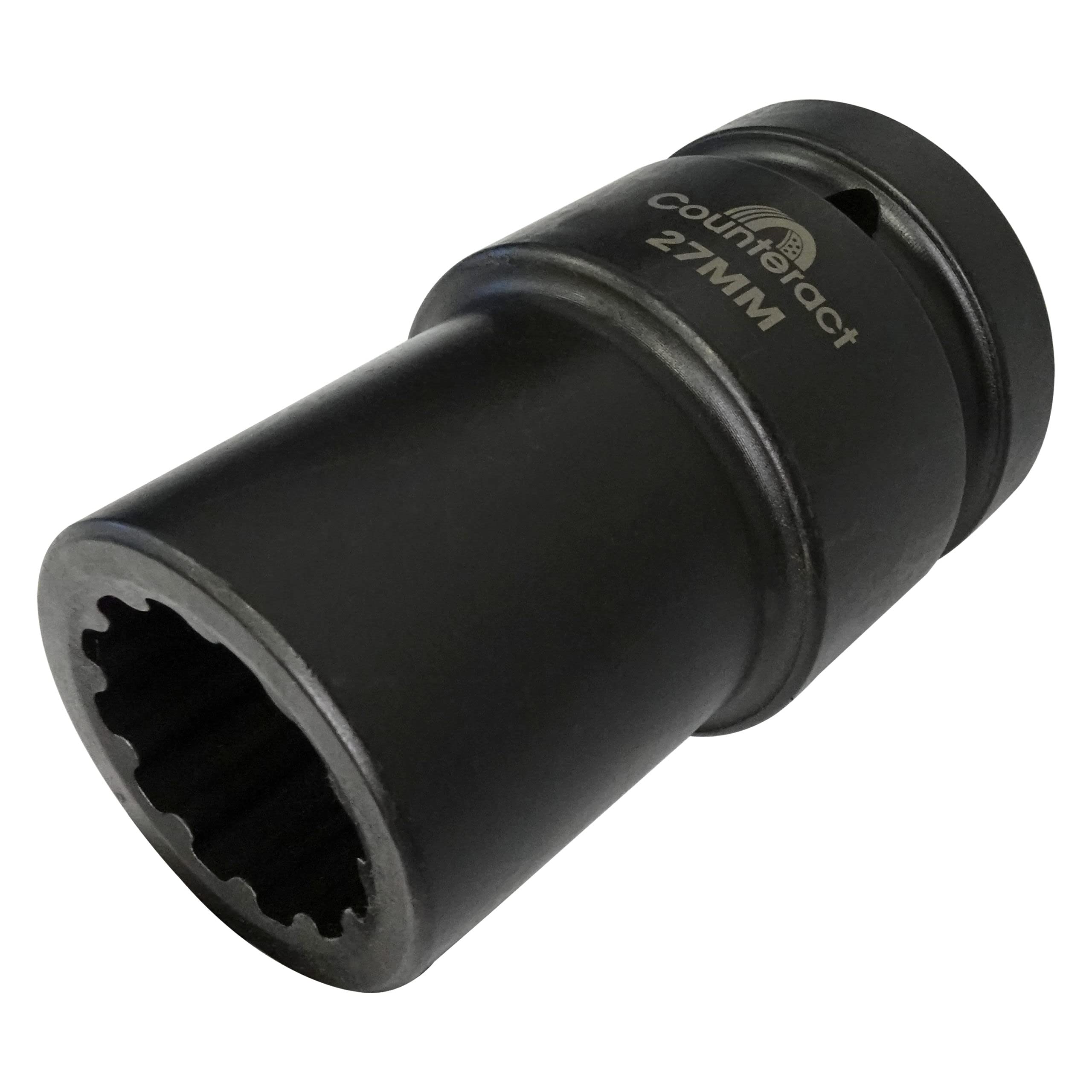 6 Way Socket Pro – Counteract 5pc Set - 17mm, 27mm, 30mm, 33mm, 35mm - 1" Drive
