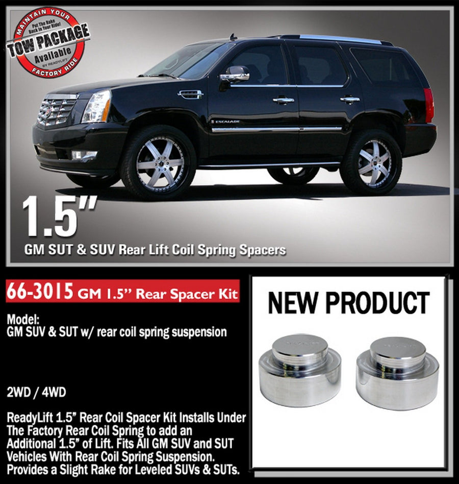 ReadyLift 2.25"F / 1.5"R SST Lift Kit - GM SUV 1500 66-3015