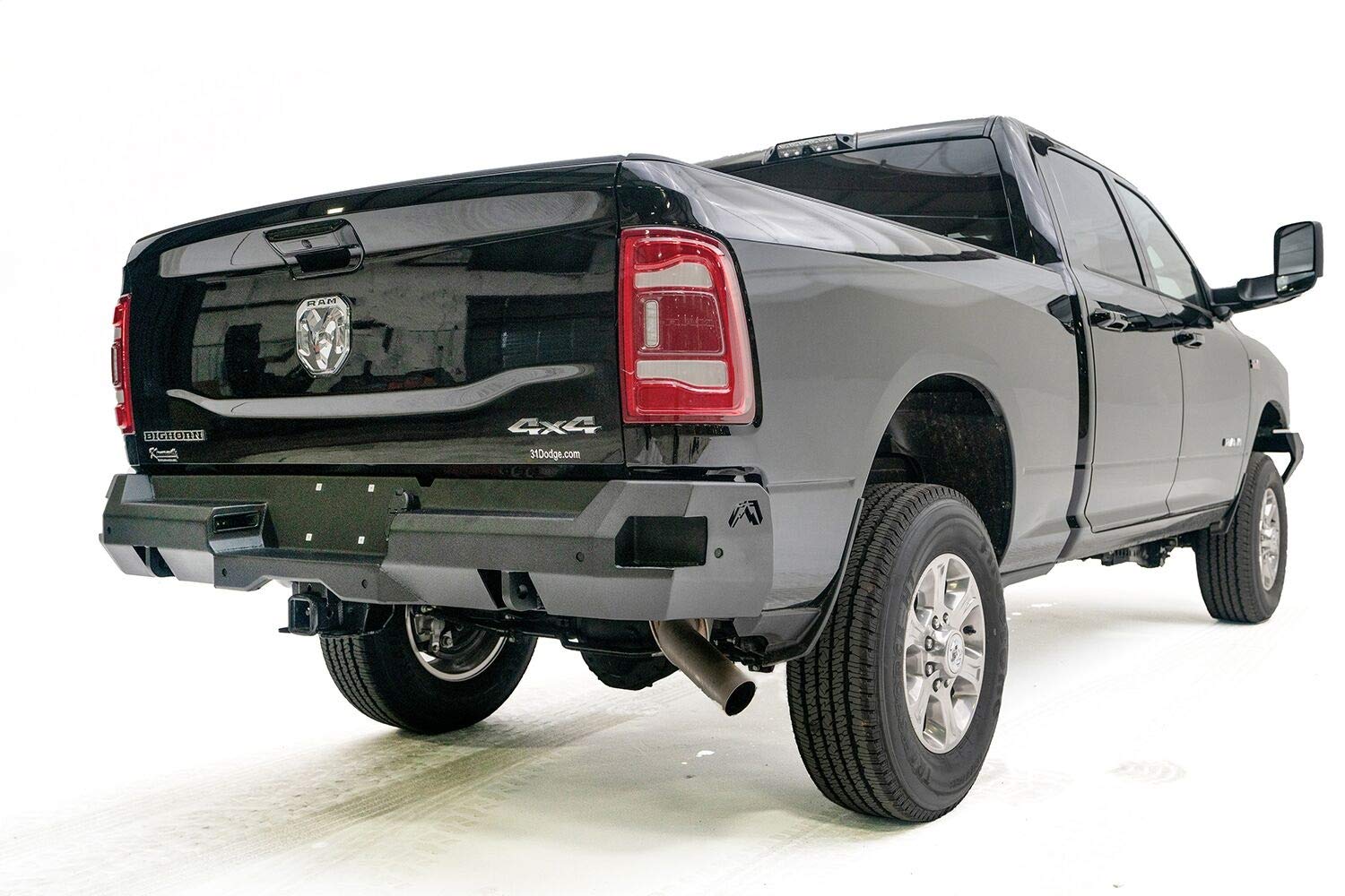 Premium Bare Steel Bumper Rear 19-C Ram 2500 or 3500 New Body Style