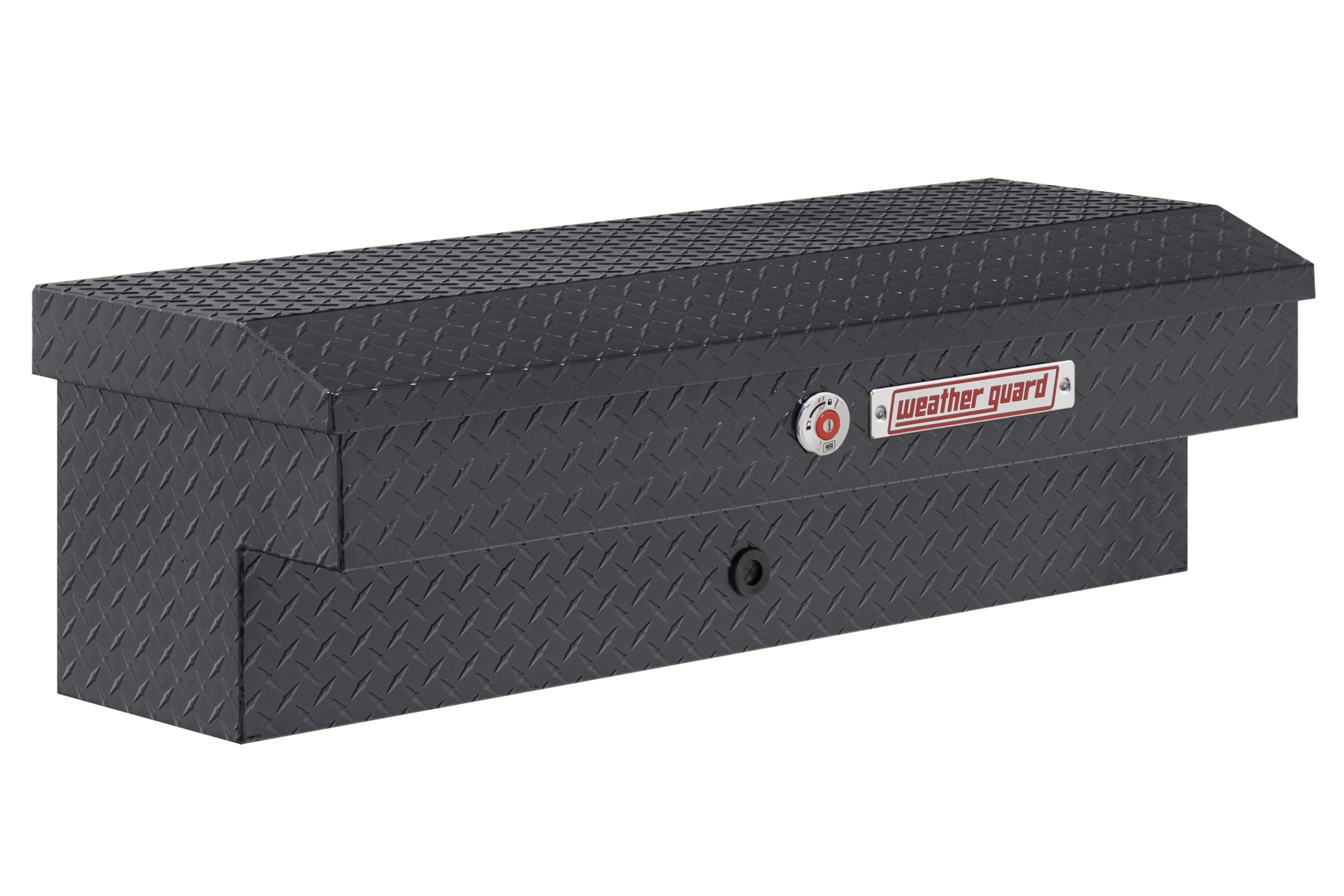 Weather Guard 41in Model 184-6-04 Lo-Side Box, Aluminum, Gunmetal Gray, 3.0 cu ft