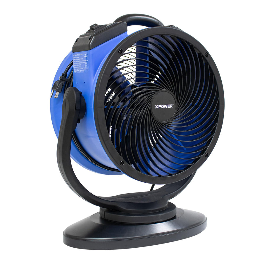 2100 CFM XPOWER Portable Oscillating Fan FC-300S, Fan Diameter 18 in, Air Delivery 2100 cfm, Model# FC-300S
