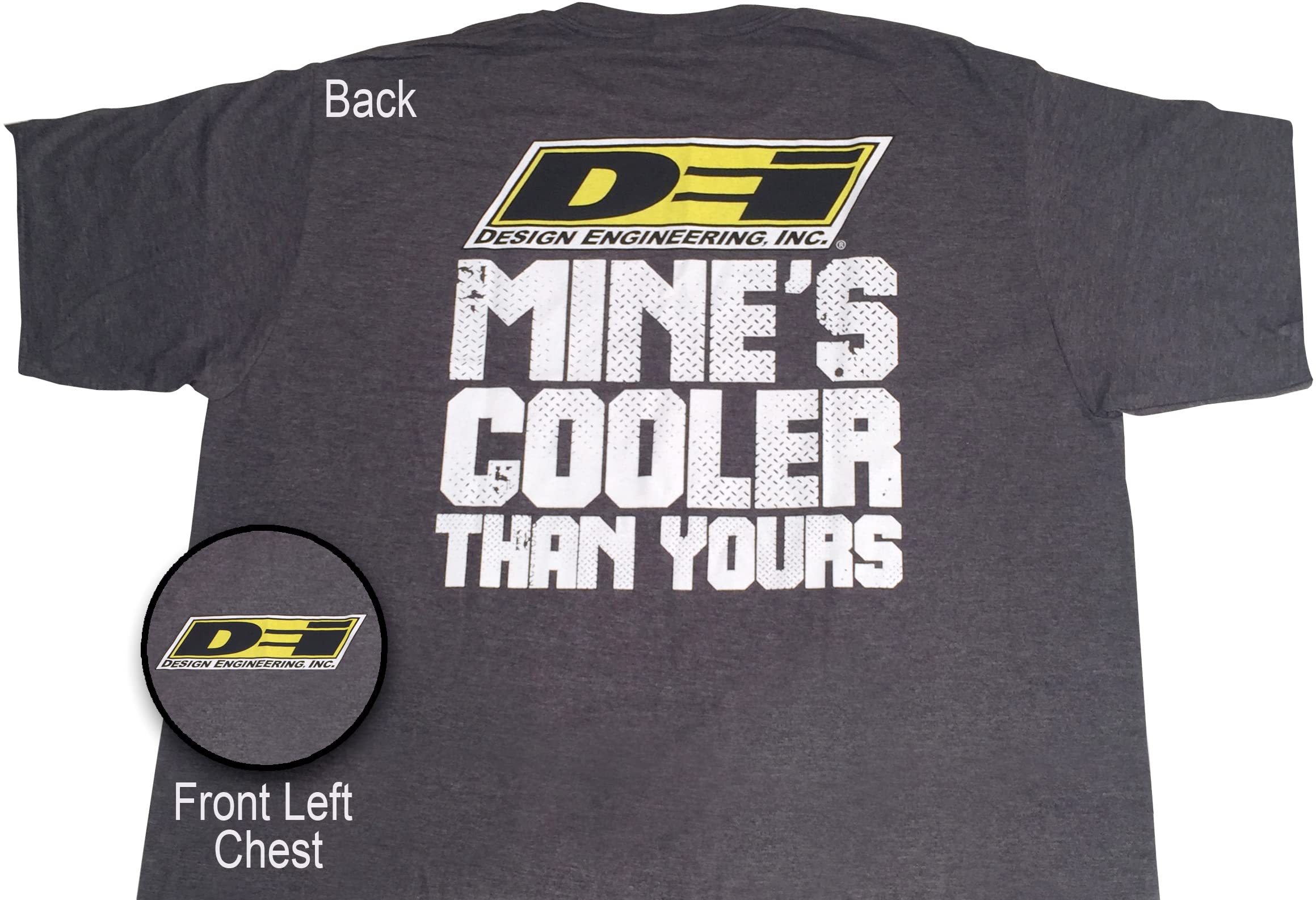 70172 Design Engineering DEI T-Shirt "Mine's Cooler Than Yours", X-Large