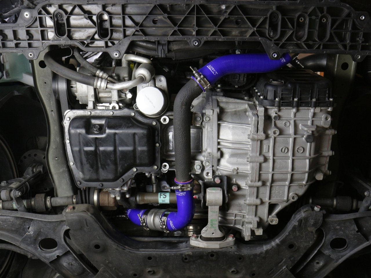 HPS Performance Veloster Blue Silicone Intercooler Turbo Hose Kit OEM Replacement 57-1629-BLUE