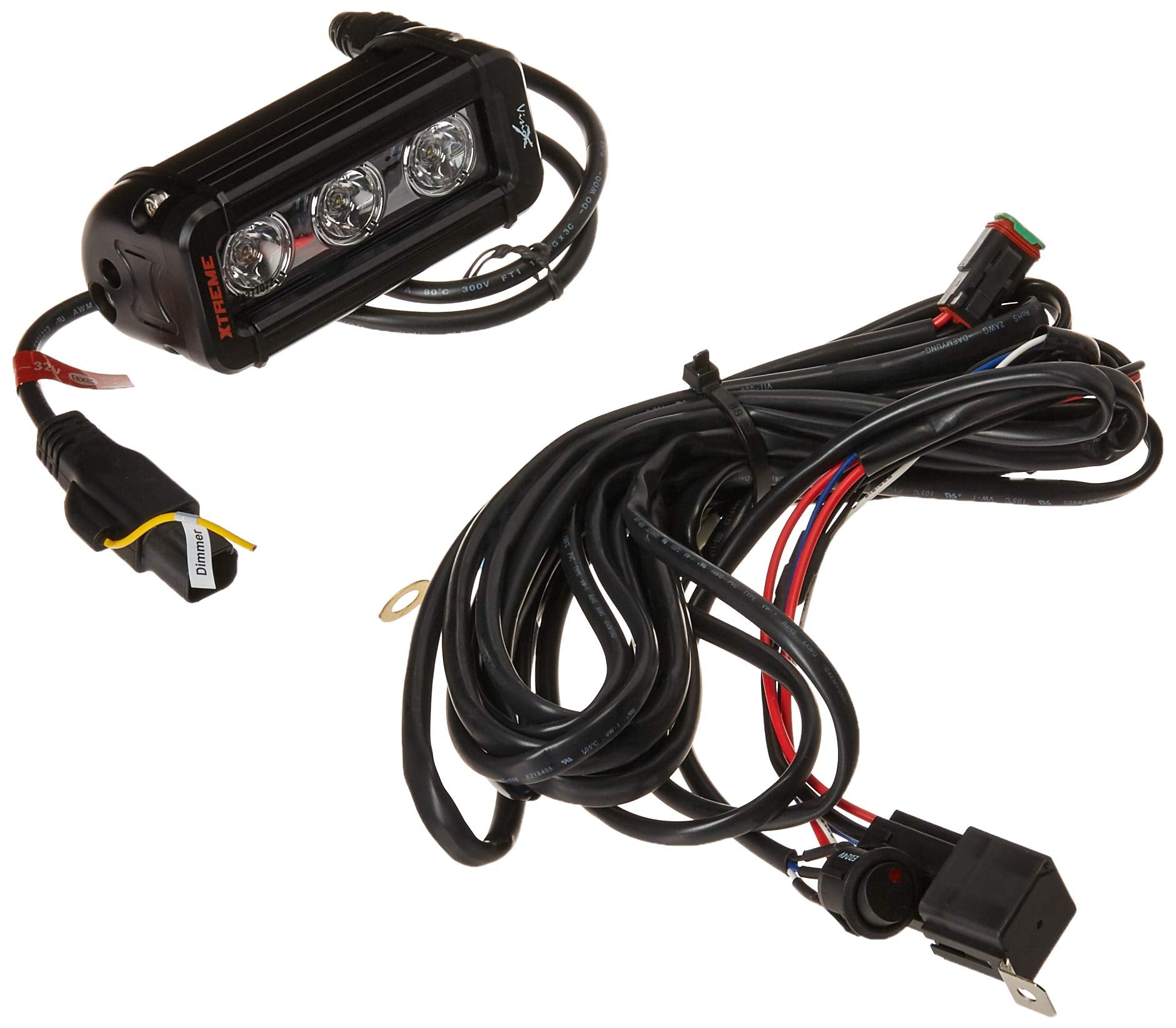 Xmitter Low Profile Vision X Lighting 4000759 Xtreme Black 5" 5W Narrow LED Light