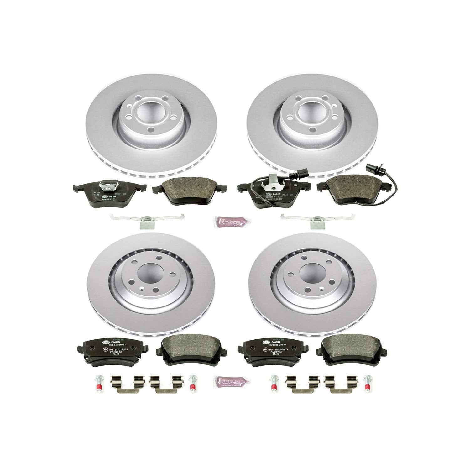 Euro-Stop Power Stop Brake Kit Front and Rear ESK5355