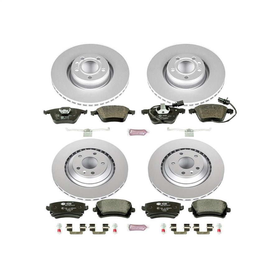 Euro-Stop Power Stop Brake Kit Front and Rear ESK5355