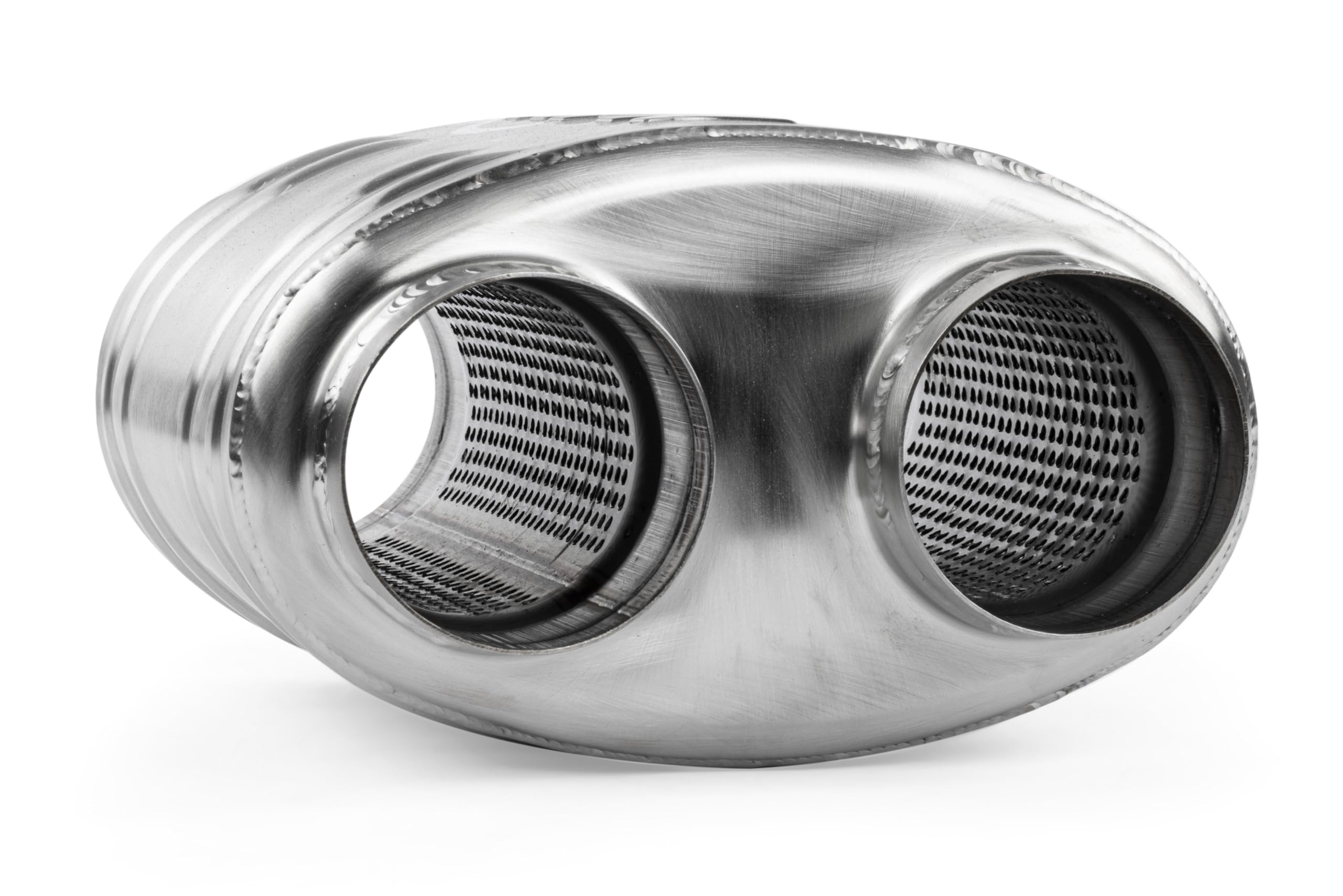 Muffler APR, 217X134X210, Dual 2.75" In/Out (MUH0011)