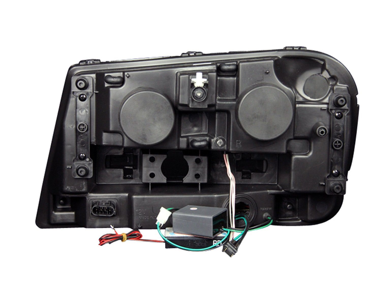 Chevrolet Trailblazer Anzo USA 111127 Black Projectors w/Halos Headlight Assembly - (Sold in Pairs)