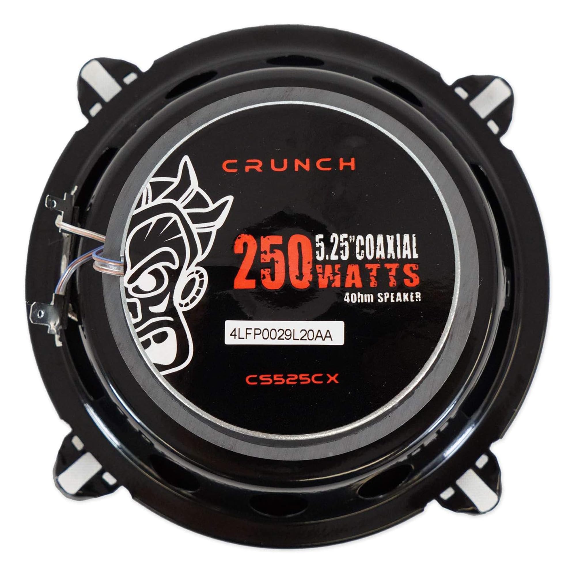 CS525CX Crunch Full Range Coaxial Car Speaker, 5.25"
