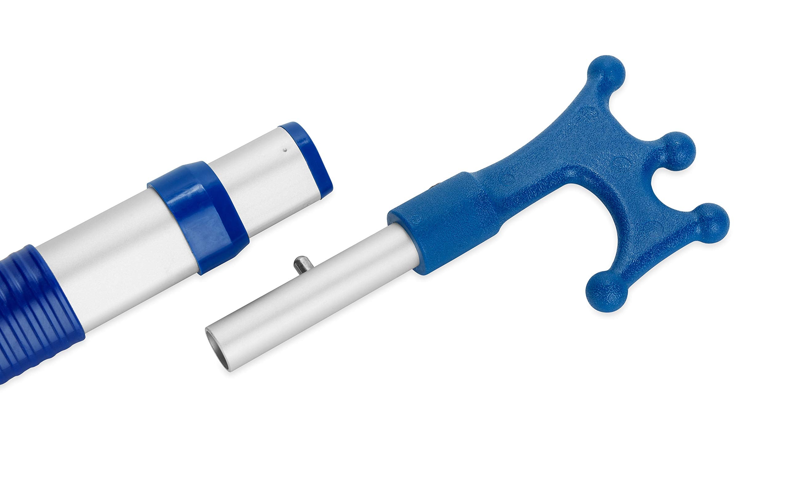Camco Boat Hook with Telescoping Handle, 2-4ft, Handle Can Be Used with Multiple Accessories,Handle w/Hook - 41910