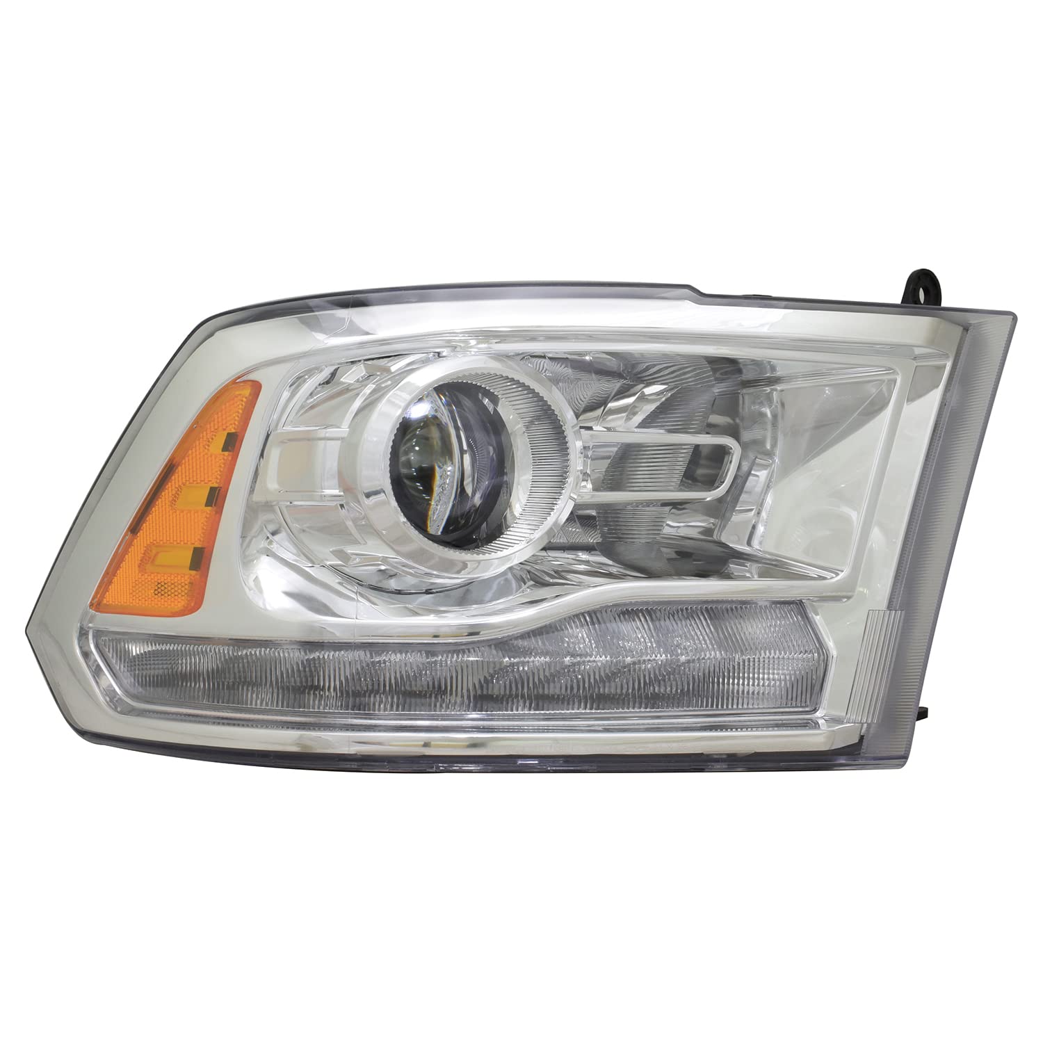 Right TYC Headlight Assembly Compatible with 2016-2018 Dodge Ram Pickup