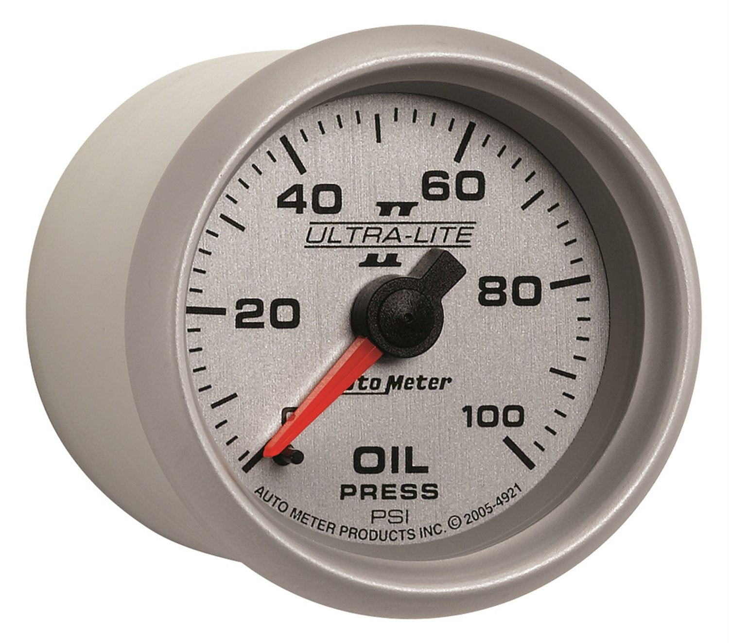 Ultra-Lite II Auto Meter 4921 Oil Pressure Gauge 2.3125 in.
