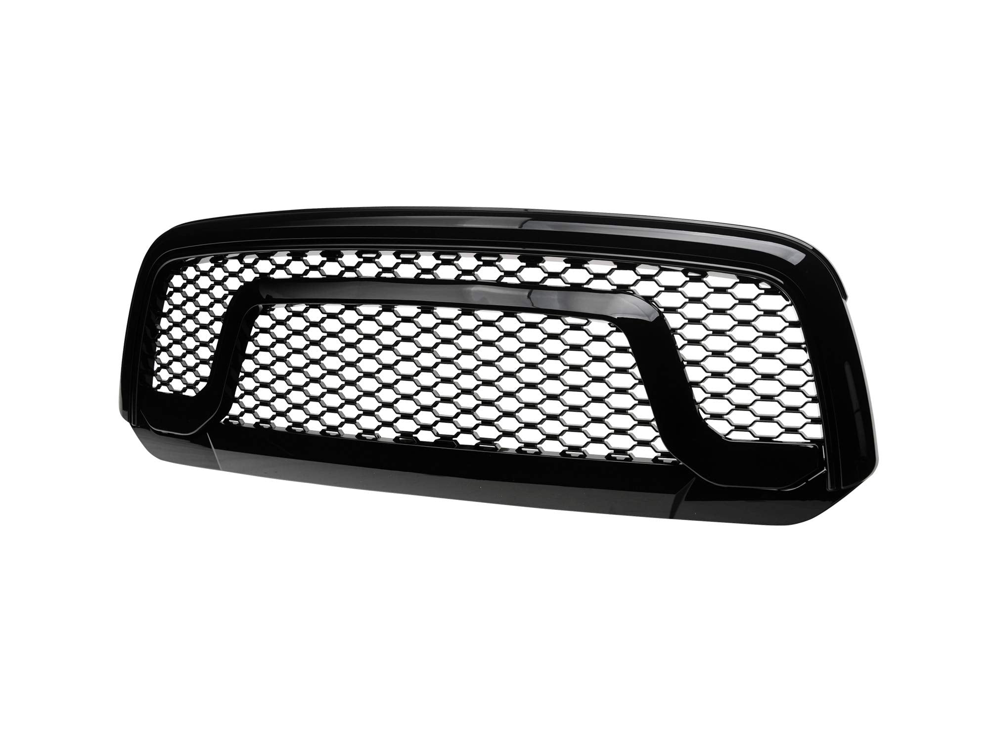 OE Style Armordillo USA Grille Fits 2013-2018 Dodge Ram 1500-Gloss Black