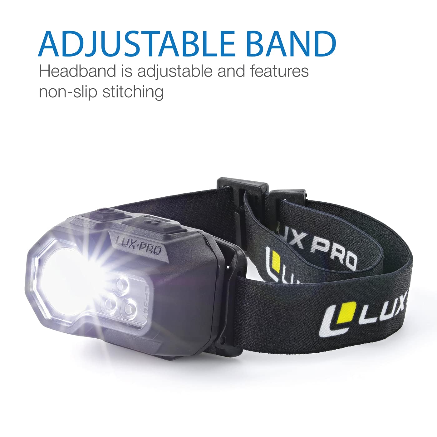 400 Lumen Lux Pro Bright LED Camping Headlamp - LP347