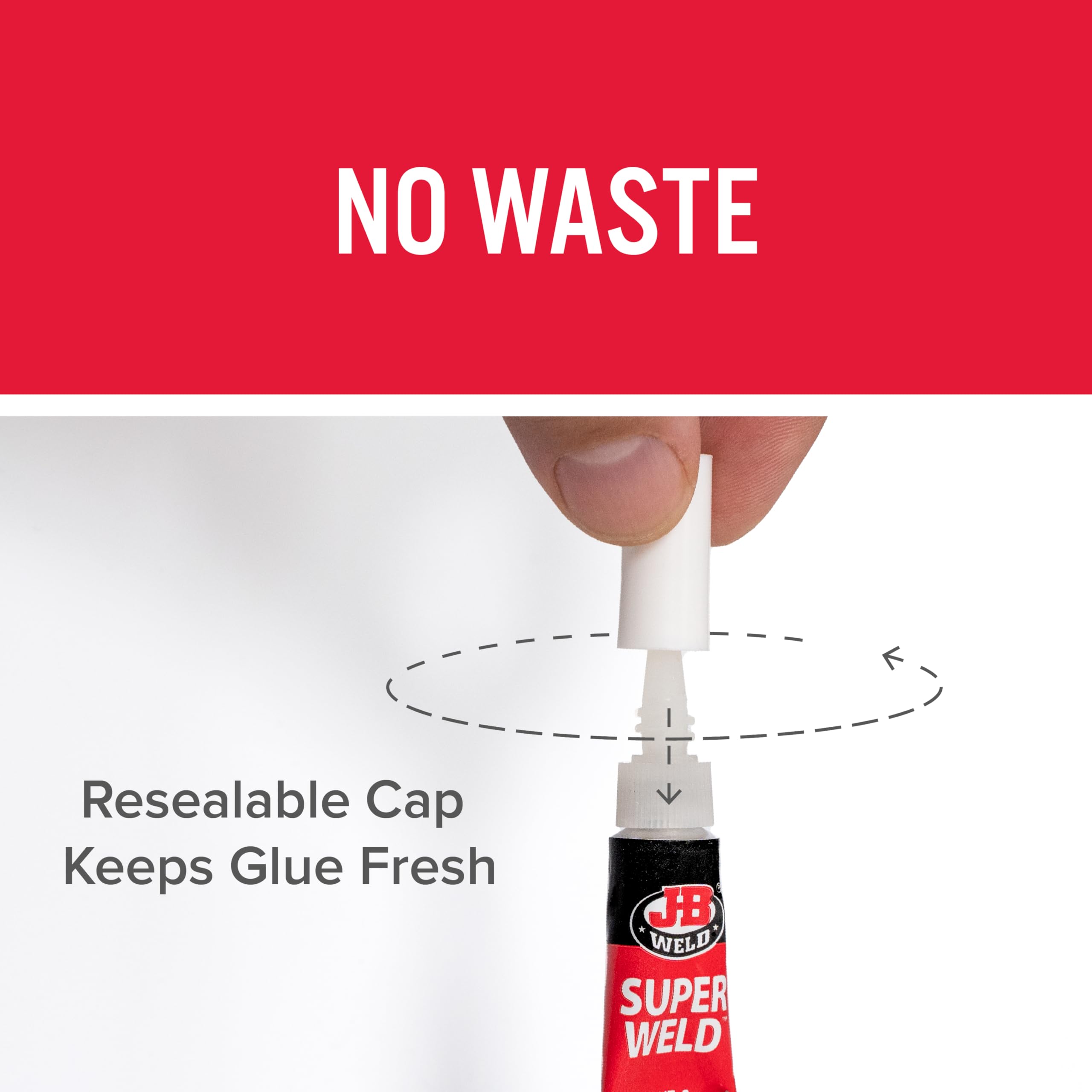 SuperWeld J-B Weld 33102 Glue - 2g Super Glue Tubes