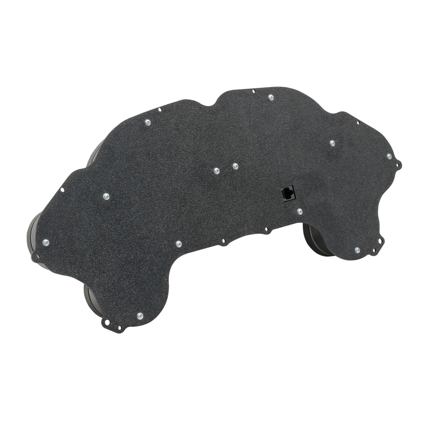 Dakota Digital VHX-63C-VET-K-W 63 - 67 Chevy Corvette Analog Dash Gauge System Black Alloy White