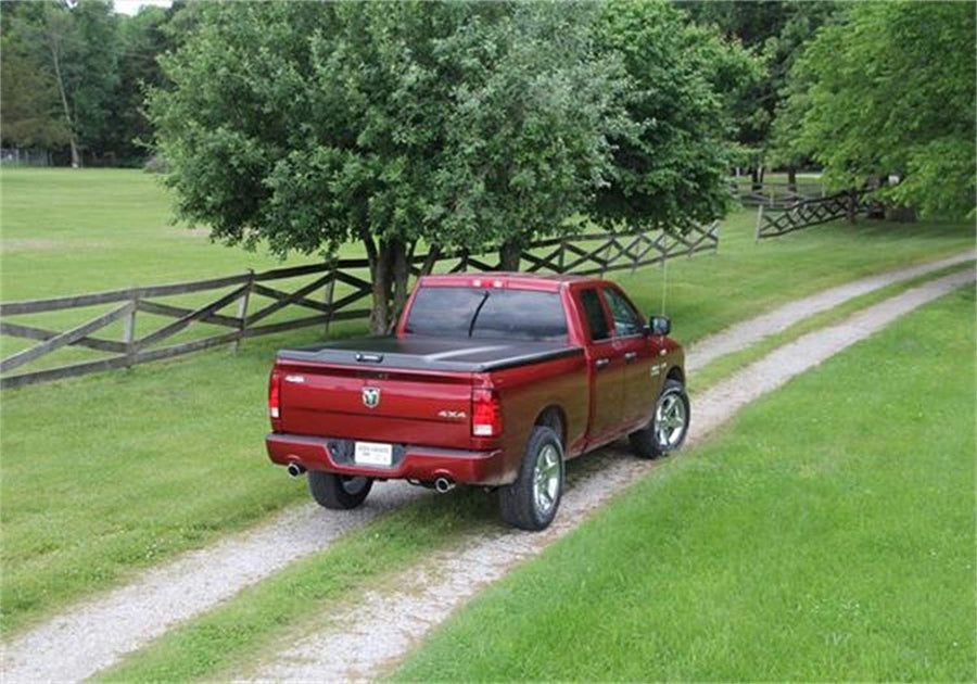 UnderCover RealTruck Elite One-Piece Truck Bed Tonneau Cover | UC3078 | Fits 2009 - 2023 Dodge Ram 1500 Std/Quad/Crew/Mega 6' 4" Bed (76.3")