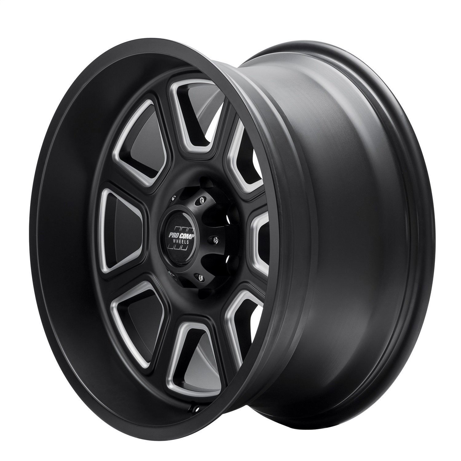 5164-213647 PRO COMP Alloys Black Wheel with Alloy Steel (20 x 10. inches /6 x 135 mm, -18 mm Offset)