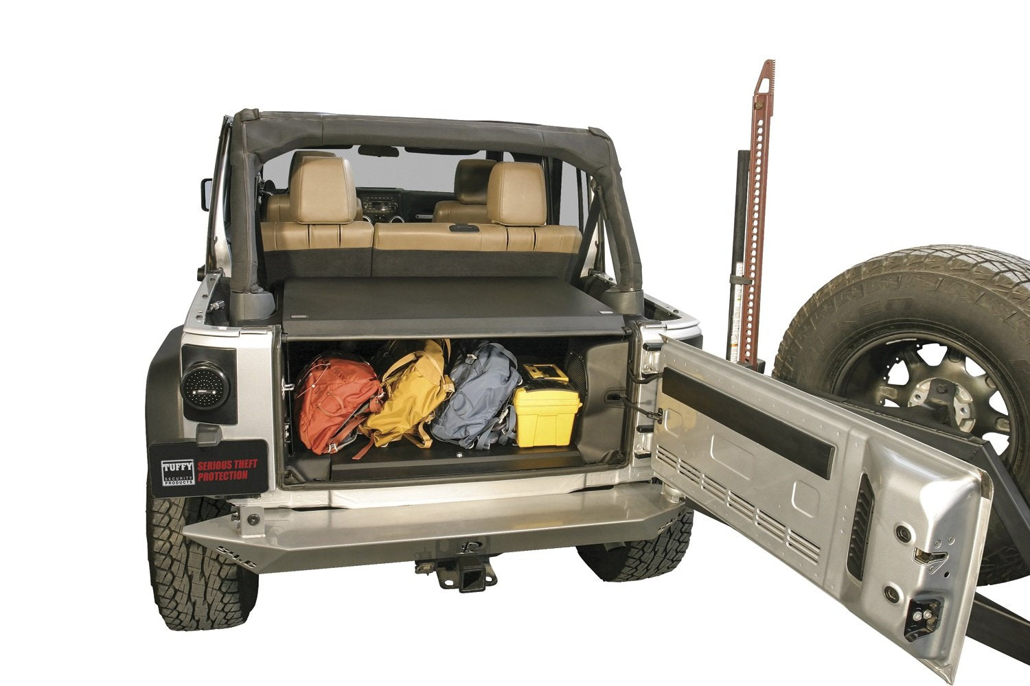 Cargo Enclosure - Tuffy Security Products | Deluxe for Jeep Wrangler JK | 2011-2018