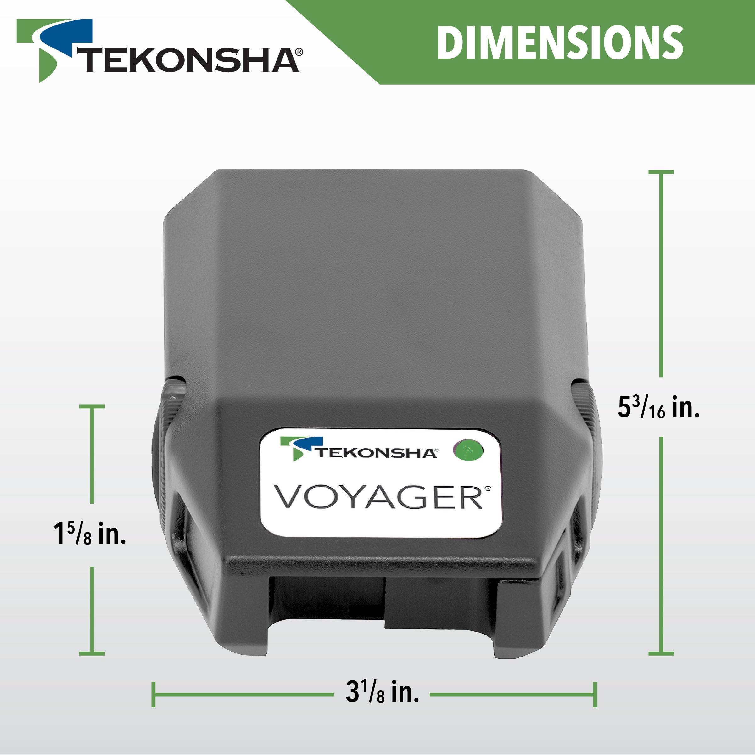 Tekonsha Voyager Proportional Brake Controller for 1-4 Axles Trailers (please check VEHICLE COMPATIBILITY)