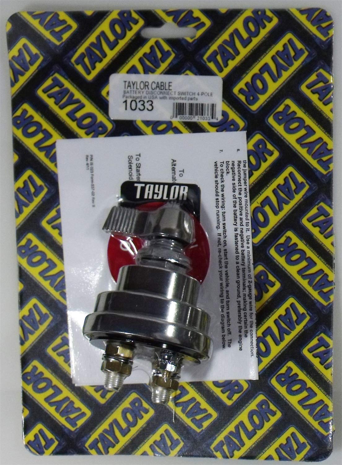 4-Post Taylor Cable Switch 1033