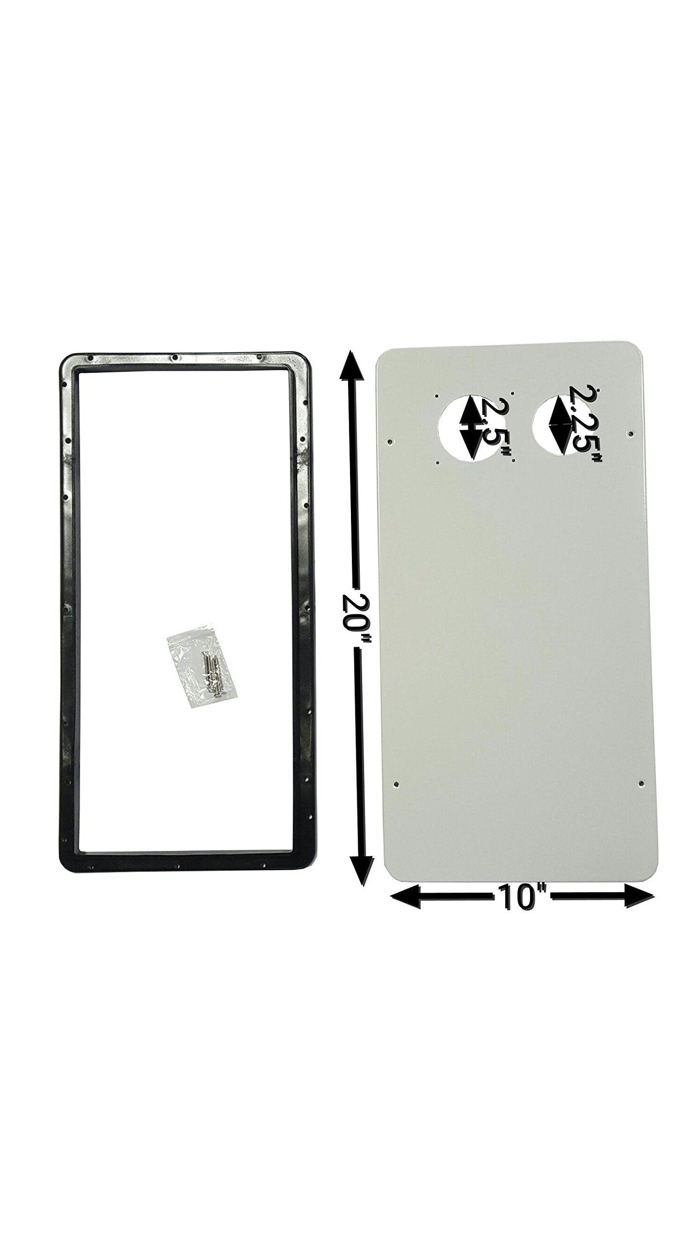 6258AAW Suburban Furnace Access Door (SF-Series), White