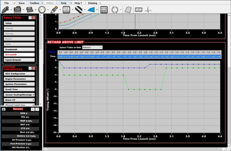 EFI Holley 555-100 Time-Based Traction Management