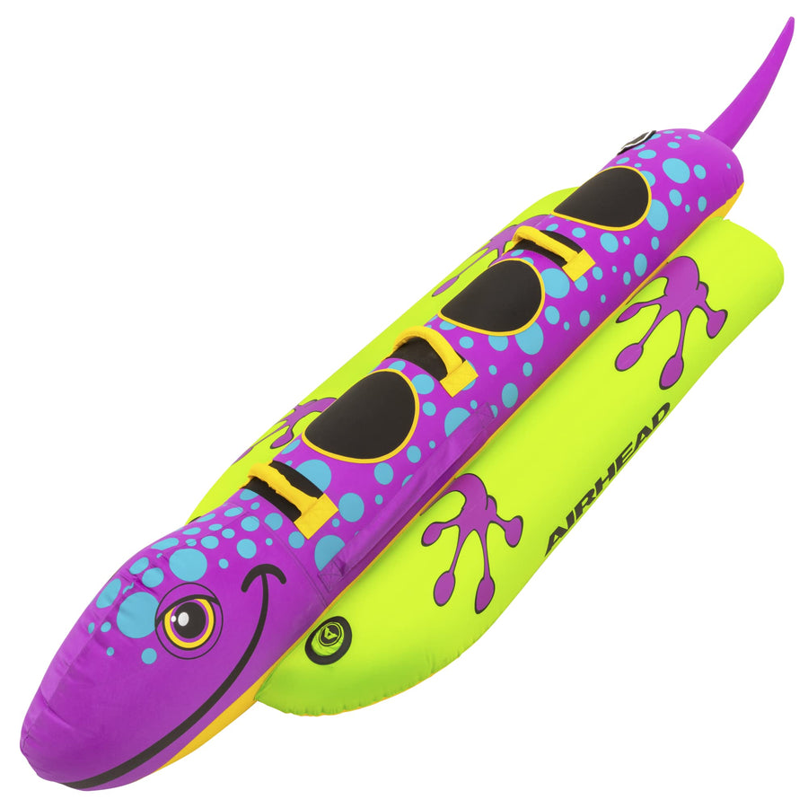 AIRHEAD Salamander Towable Animal Tube, 1-3 Rider Towable Tube for Boating