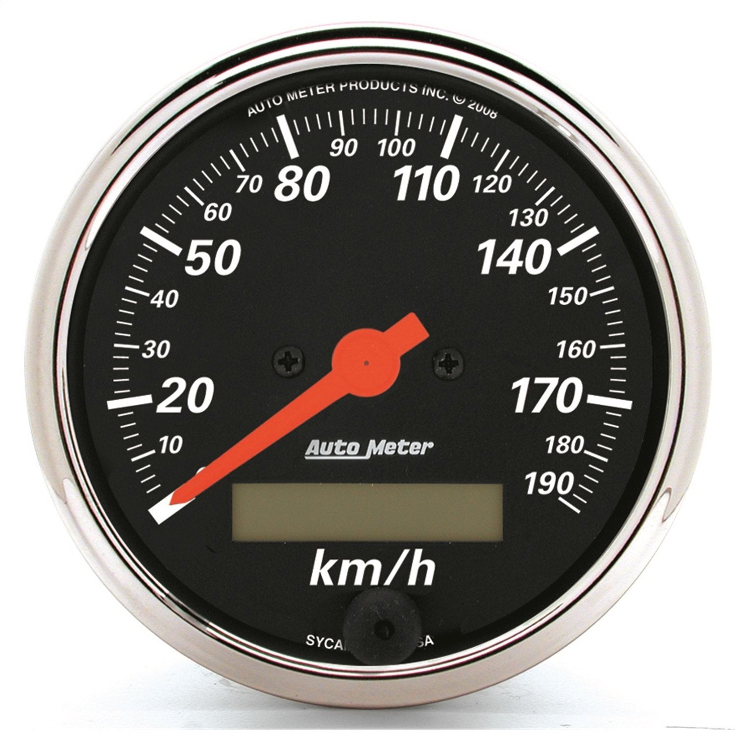 Auto Meter Designer Black 1487-M Electric Programmable Speedometer,3.125 in.