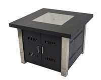 Montreal Square Gas Fire Pit Table, Pleasant Hearth OFG901T, 38"
