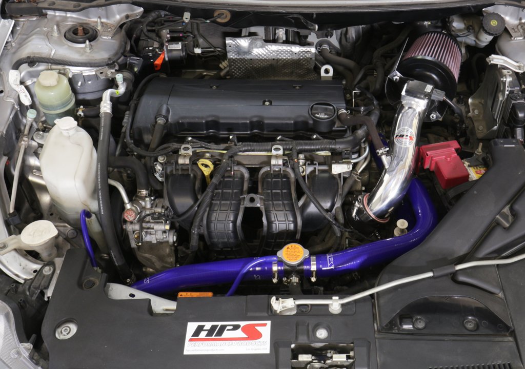 Blue HPS 57-1530-BLUE Silicone Radiator Hose Kit Coolant