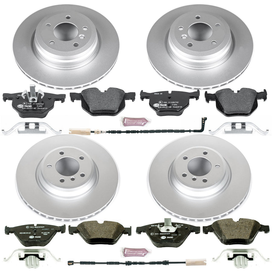 Euro-Stop Power Stop Brake Kit Front and Rear ESK6056