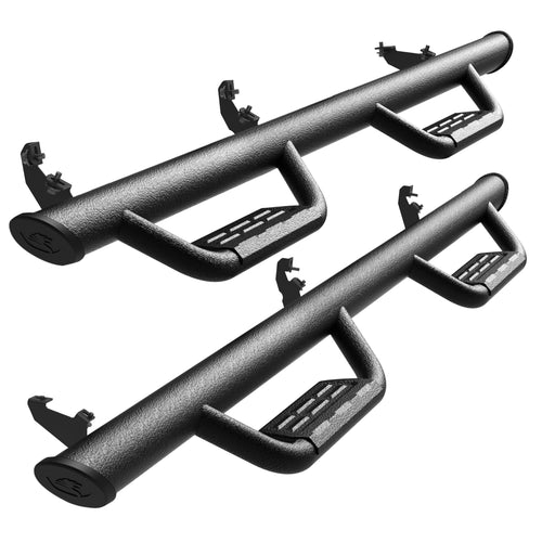 Tyger Auto Running Boards Tyger Access Compatible with 2021-2026 Ford Bronco 4-Door (Not fit Bronco Sport) | TG-AS2F24039 | Textured Black Drop Step Rail