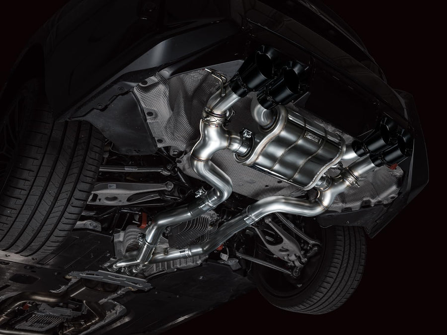 AWE Exhaust for G87 BMW M2 Suite - SwitchPath / Diamond Black