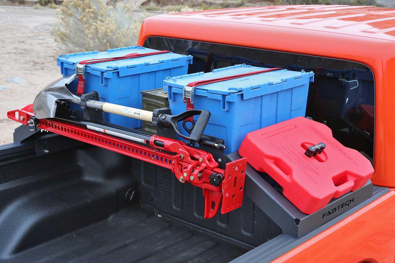 Cargo Rack Shovel Kit Fabtech FTS24264 Mount Only Cargo Rack Shovel Kit