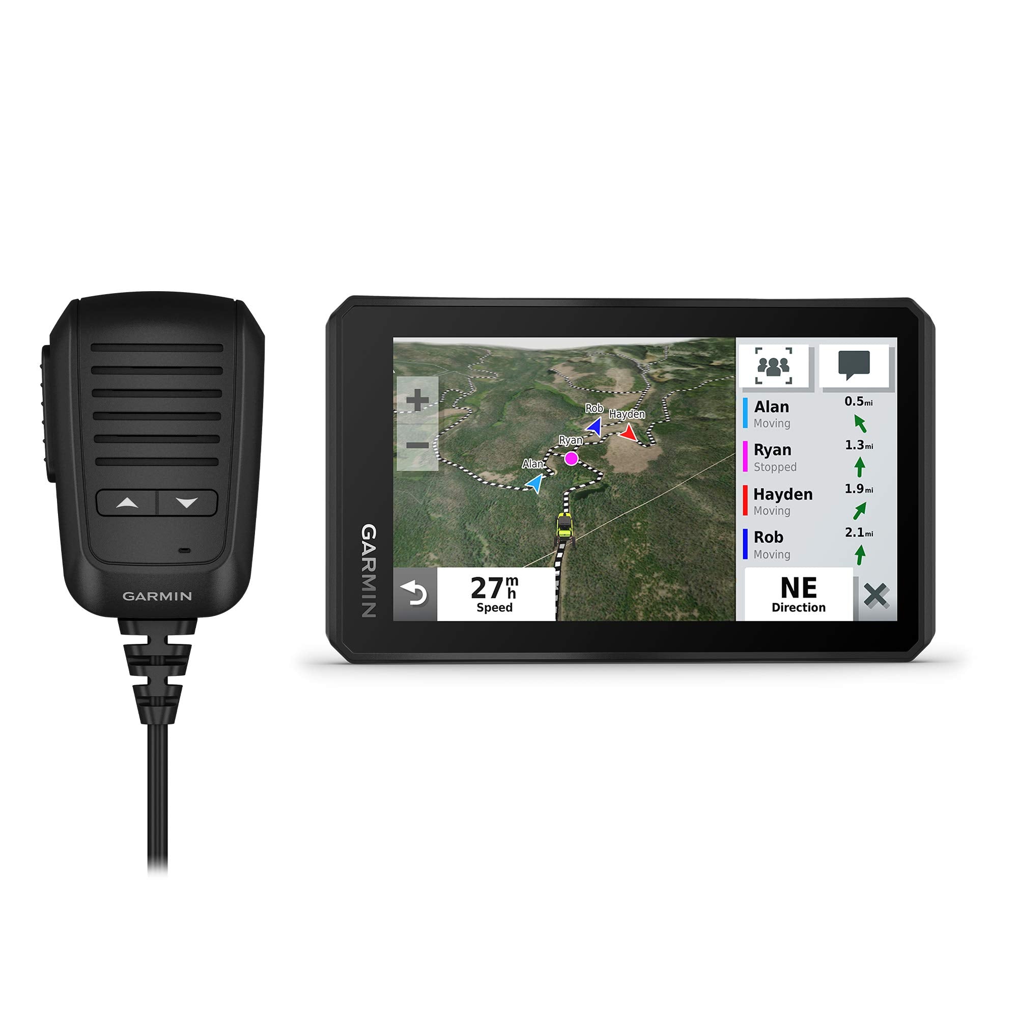 Garmin Tread Off-Road Powersport Navigator with Group Ride Radio, Group Tracking and Voice Communication, 5.5" Display, 010-02406-00