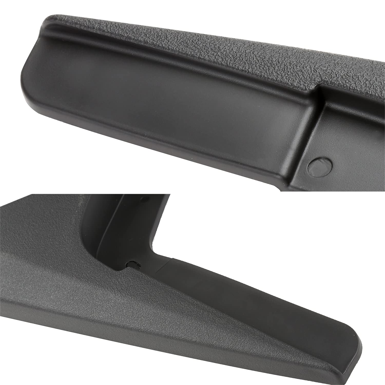 Front+Rear Spec-D Tuning Splash Guard Mud Flaps Compatible with Ford F150 w/o Wheel Lip Heavy Duty 2015-2018