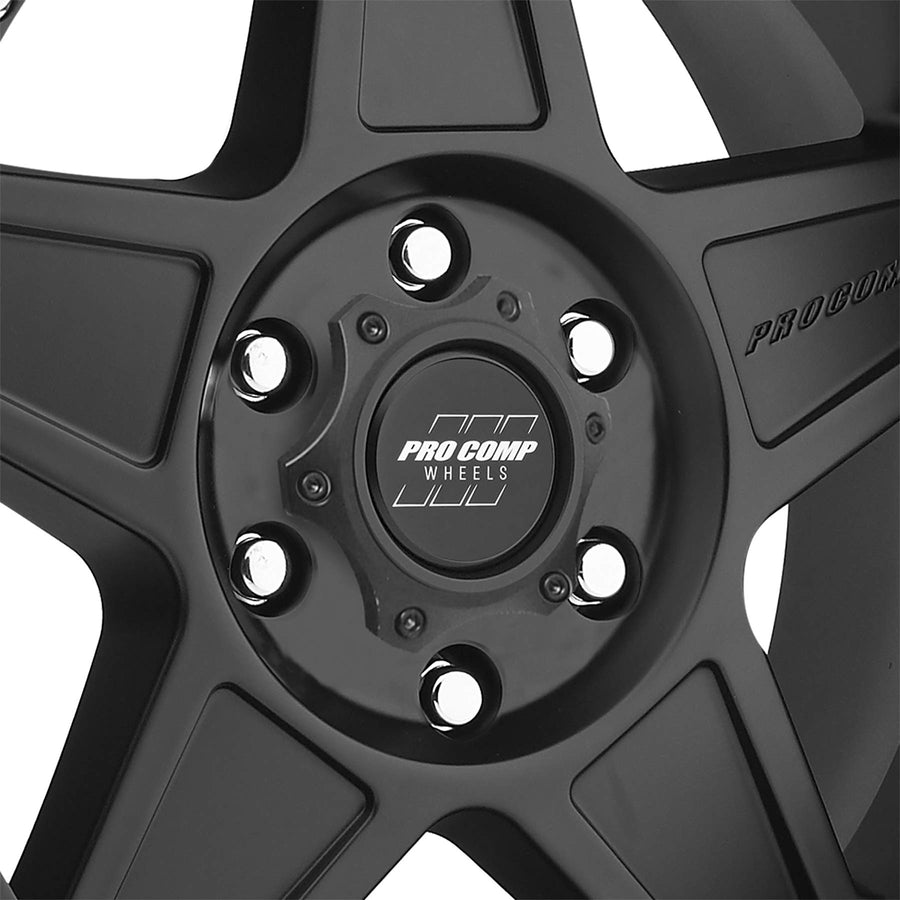 Series 35 Pro Comp Wheel with Satin Black Finish (17x8.5"/6x5.5mm)