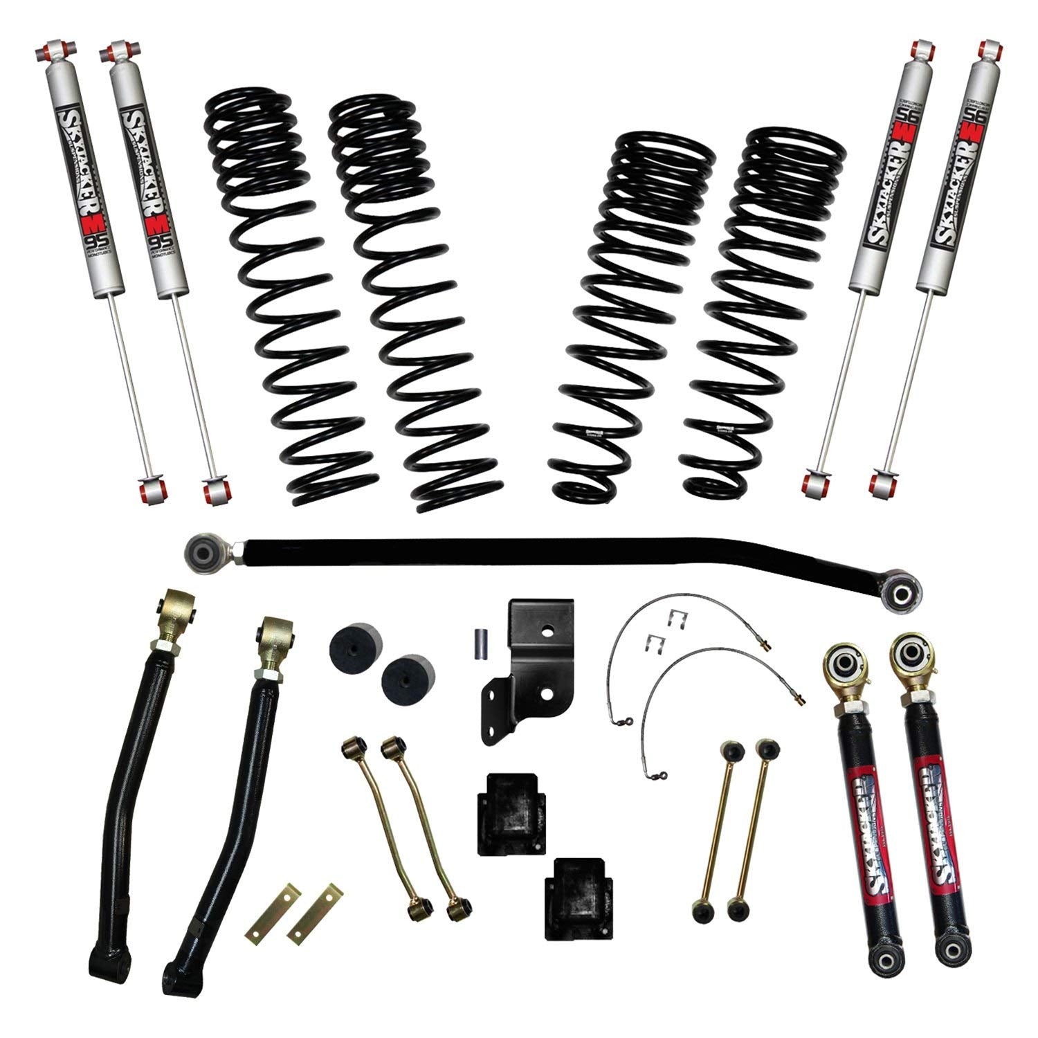 Skyjacker 5.5" Dual Rate G552KMLT Front And Rear Long-Travel Suspension Lift Kit
