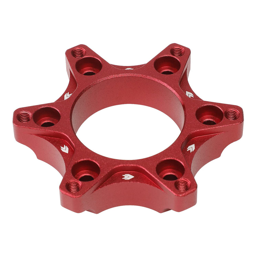 Red NRG Innovations SRK-LOTH-RD Gaming Steering Wheel Hub Adapter Compatible with Logitech G923 G29 G920 G27, 6 X 70mm Bolt Pattern