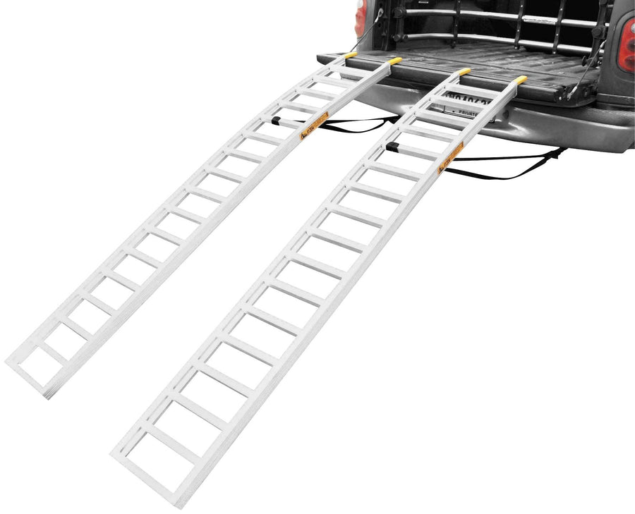 Max Arch Great Day Loading Ramp - 12x89, 3in Arch, 750-lbs ea/1500-lbs, 4in Rung, Black, LL12894