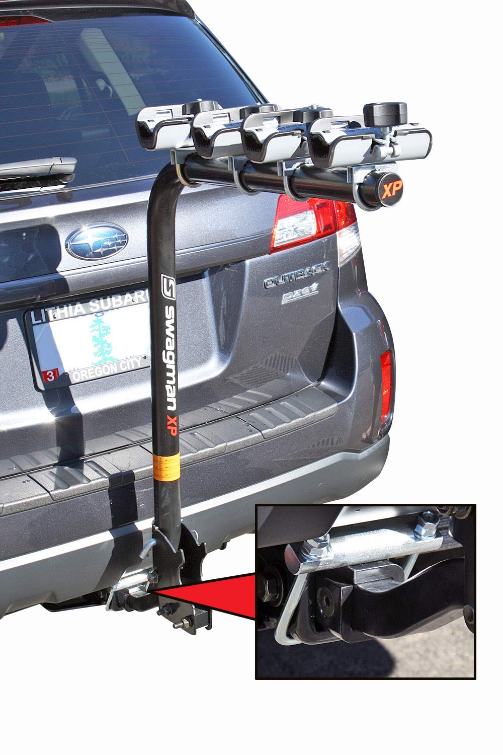 Roadmaster Quiet Hitch 061 Compatible with 2" Hitch Receivers on Motorhomes, Light Trucks, Vans & SUVs | Reduces Rattle & Movement for Quieter, Safer Towing (for 1 1/4" Hitch Receivers)