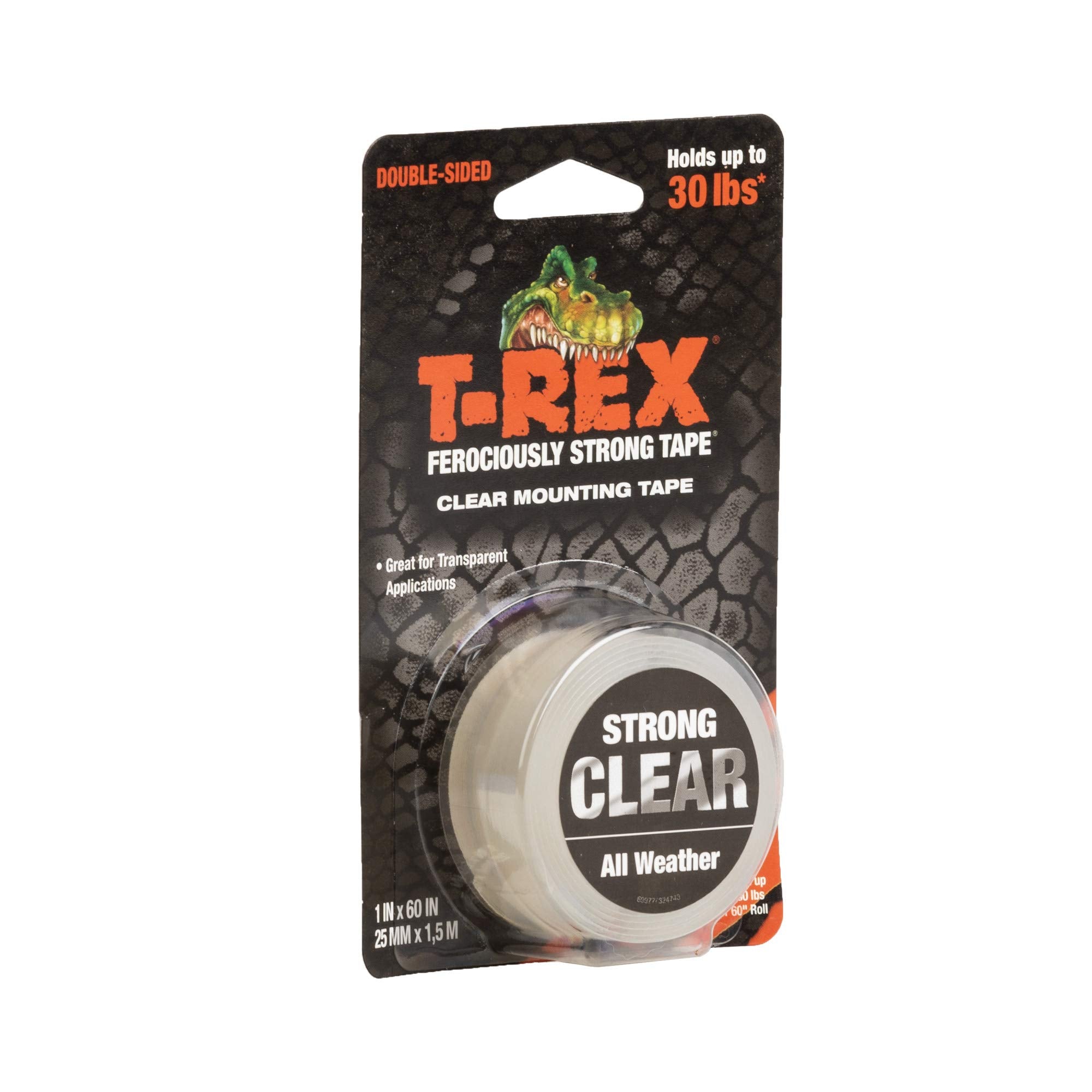 Waterproof T-REX Mounting Tape, Clear (285338)